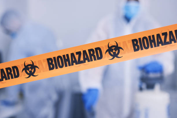 Professional Biohazard technician working in Fredericksburg, PA